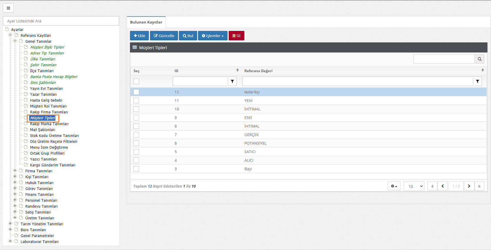Genel Tanım Ayarları Nasıl Yapılır